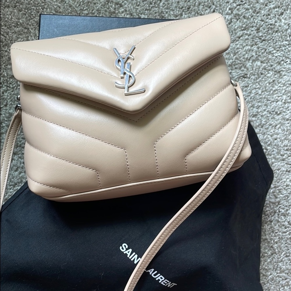 YSL Toy Lou Lou Beige